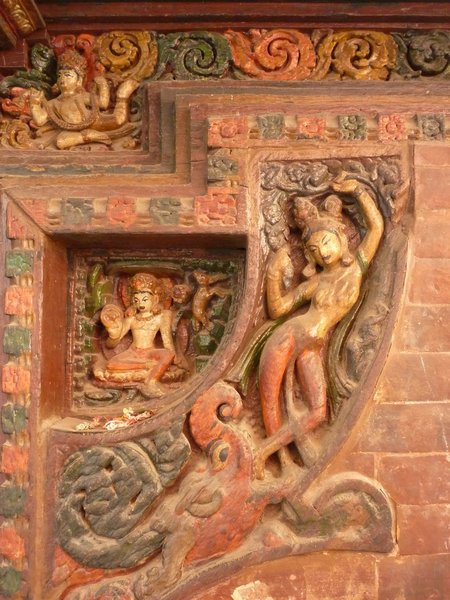 Sculpture from a Kathmandu Temple
