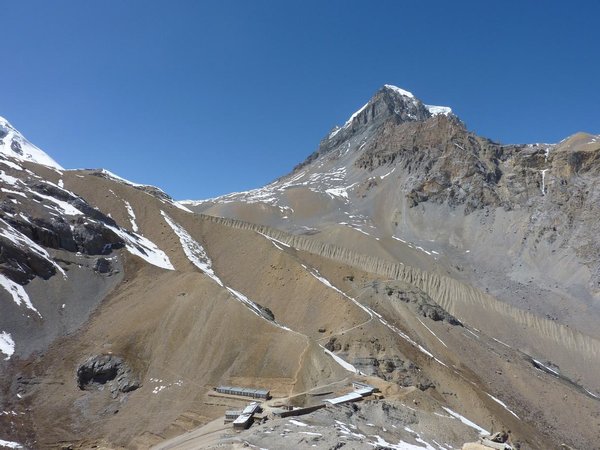 Surroundings from the viewpoint towards High Camp