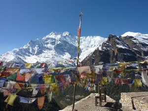This temple in Ghyaru (3730m) has awesome views