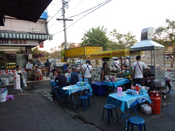 We had some fantastic streetfood here in Chiang Mai