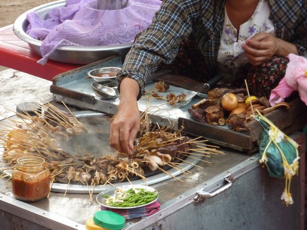 Yangon streetfood hotpot