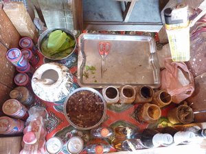 Chewing Kun-ya (Betel nut) is big in Myanmar 