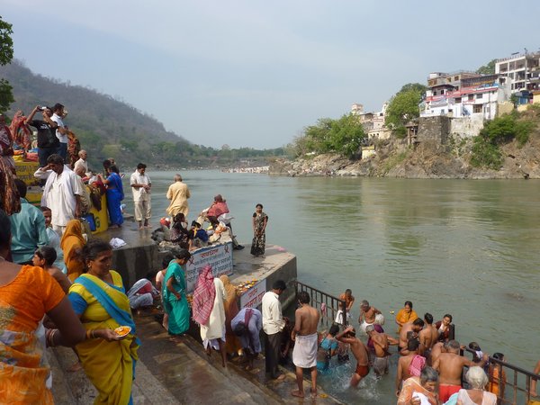 Ganges views in Rishikesh