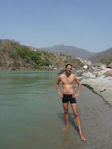 Cooling down in the Ganges
