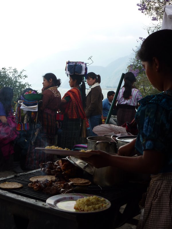 Lago de Atitlan - Pananjachel lunch