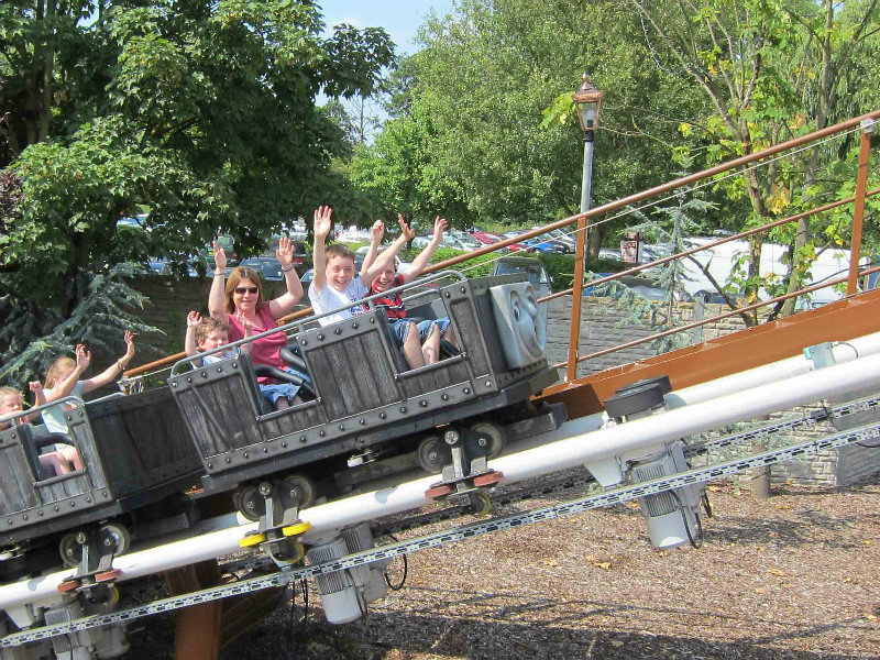 J s first ever rollercoaster the runaway troublesome trucks Photo