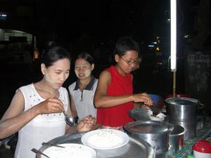 Stret food in Yangon