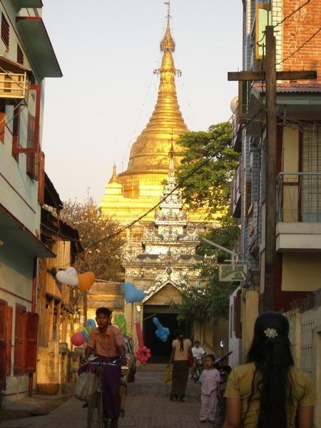 Stupa round the corner