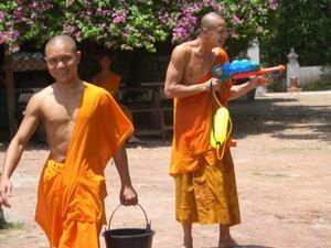 Who said monks are pacifists?!
