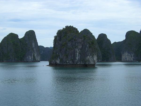Juast one of the 1,969 islands in Halong Bay