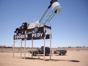 Opal mining machinery - Coober Pedy