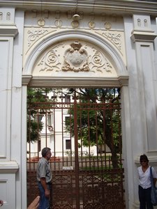 Monastery gates