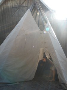 Just a little teepee action
