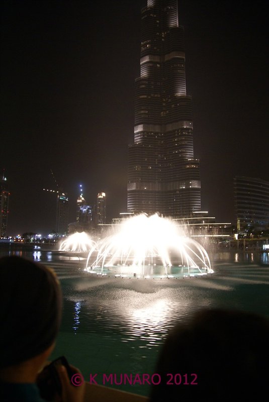 Dubai Fountain display