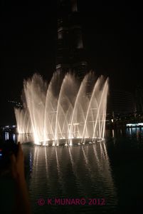 Dubai Fountain display
