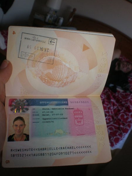 My new residence permit for Sweden