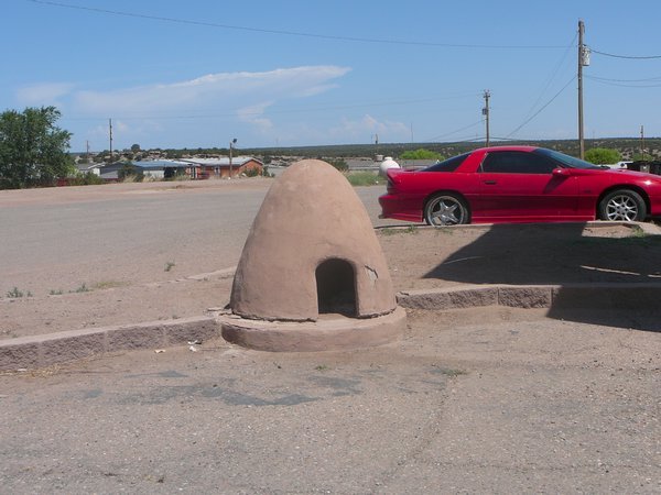 Mud Oven on the Side of the Road