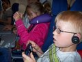 Gaming on the plane!