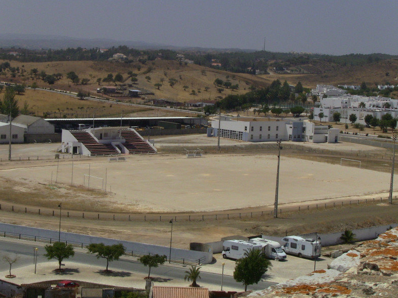 Portuguese soccer pitch