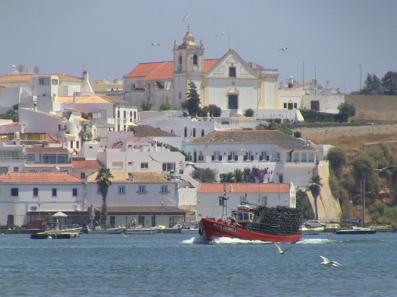 Ferraguda as viewed from the sea
