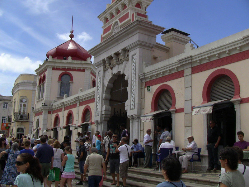 The market at Loule