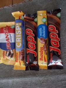 Swedish chocolate bars