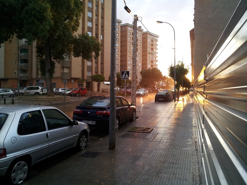 Thunderstorm in Huesca