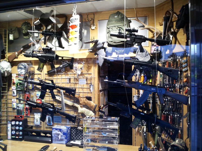 Gun shop in Ciudad Real