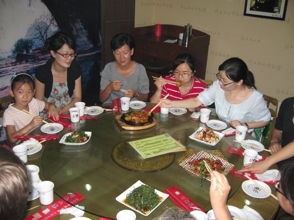 Yunnan dishes and good company