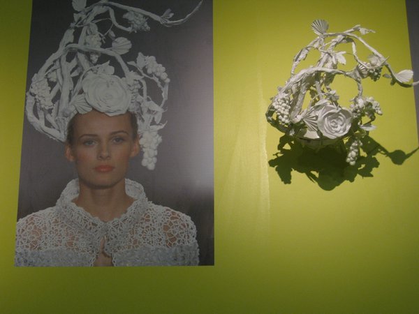 Chanel Paper Head dress