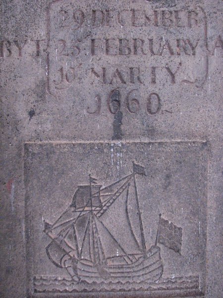 Grave from the 1660s