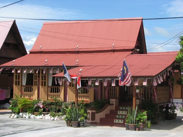 Typical Rural Malay House