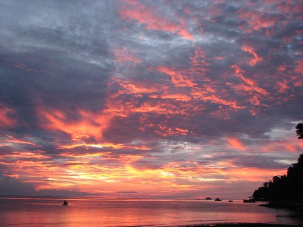 Sunset over Tioman