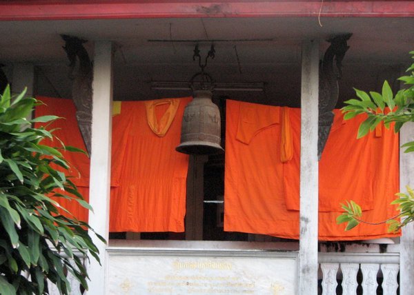 Monks' Robes Drying