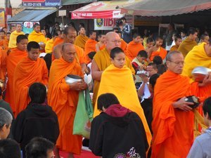 Colorful Monks