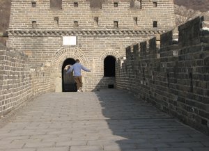 Ella Running on the Great Wall