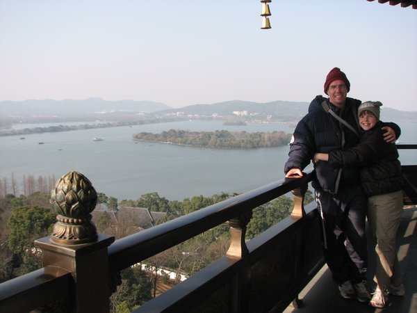 View from Leifeng Pagoda, West Lake