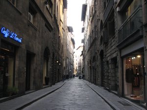 Florence - Typical Street