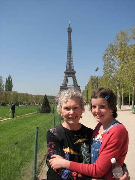 Ella and Marian - Eiffel Tower