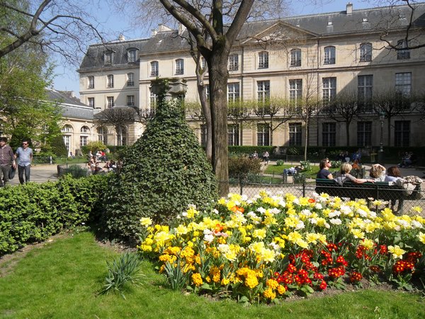 Small Parisian Pocket Park