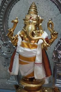Ganesh in gold