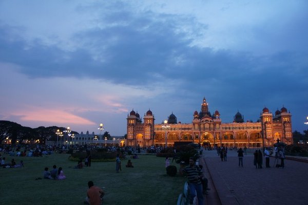 Maharaja's Palace at Sunset