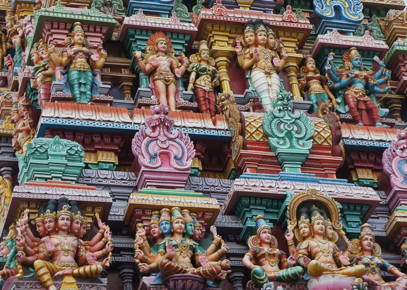 Gopuram Sculpture Details