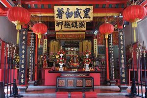 Interior, Chinese Temple