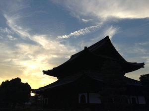 Kennin-ji at sunset