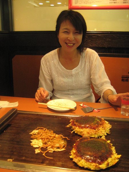Taka and the Okonomiyaki