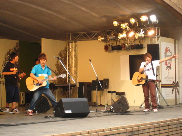 Sealion performing at the Sapporo festival