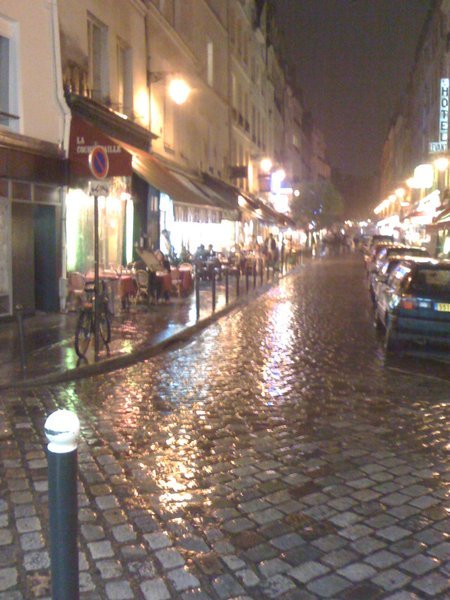 paris in the rain