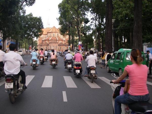 Traffic at HCMC