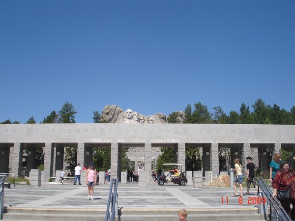 Walkway naar Mount Rushmore